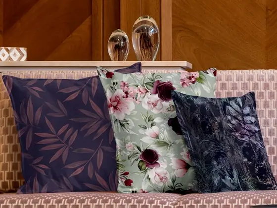 Coussin decoratif avec votre photo ou design sur le canape