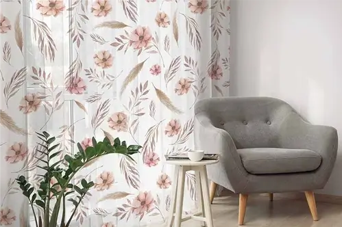 Voilages avec photo sur mesure