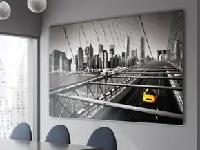 Tableau sur aluminium
