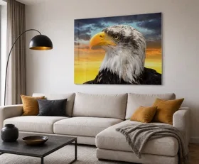 Tableau sur plexiglas Aigle