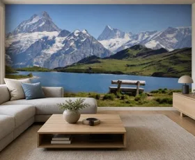 Papier peint photo Alpes