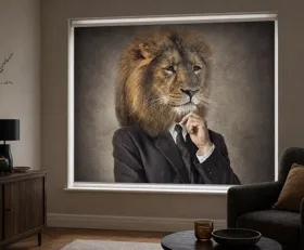 Store enrouleur Animaux de hipster