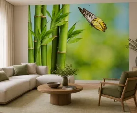 Papier peint photo Bambou