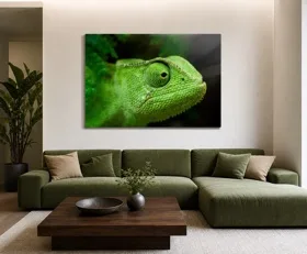 Tableau sur plexiglas Caméléon