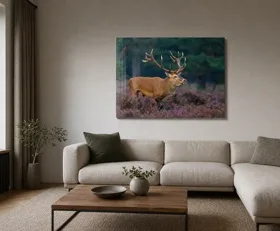 Tableau sur plexiglas Cerf