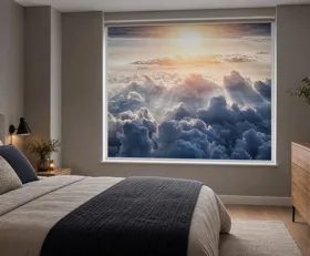 Store enrouleur Chambre à coucher