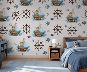 Papier peint photo Chambre d enfant patrons