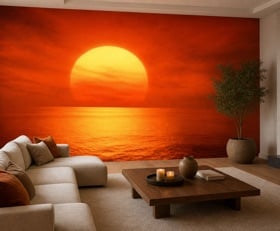 Papier peint photo Coucher de soleil
