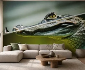 Papier peint photo Crocodile