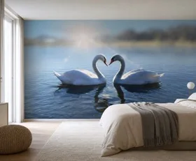 Papier peint photo Cygne