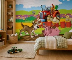 Papier peint photo Ferme