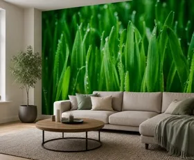 Papier peint photo Herbe