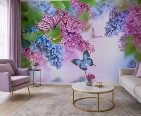 Papier peint photo Lilas