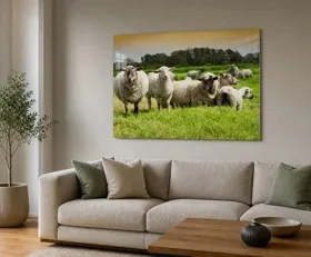 Tableau sur plexiglas Mouton