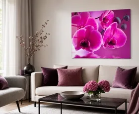 Tableau sur plexiglas Orchidée