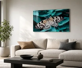 Tableau sur plexiglas Papillon