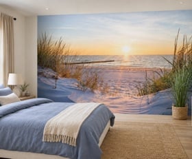 Papier peint photo Plage et Mer