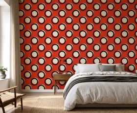 Papier peint photo Polka dot patrons