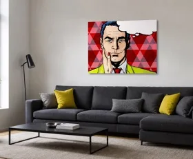 Tableau sur plexiglas Pop Art