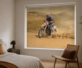 Store enrouleur Sport automobile