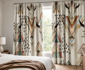 Rideaux Style Boho patrons