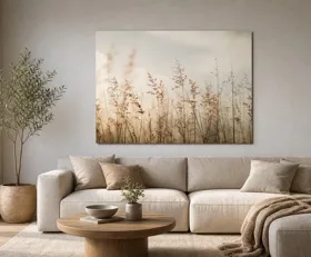 Tableau sur plexiglas Style Japandi