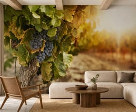 Papier peint photo Vignoble
