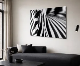 Tableau sur plexiglas Zèbre