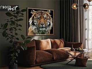 Tableaux pour le salon – comment choisir les thèmes et les tailles?