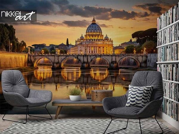 Apportez la beauté de l'art dans votre espace de vie avec le papier peint photo