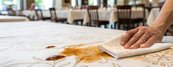 Comment entretenir une nappe : instructions de lavage et élimination des taches