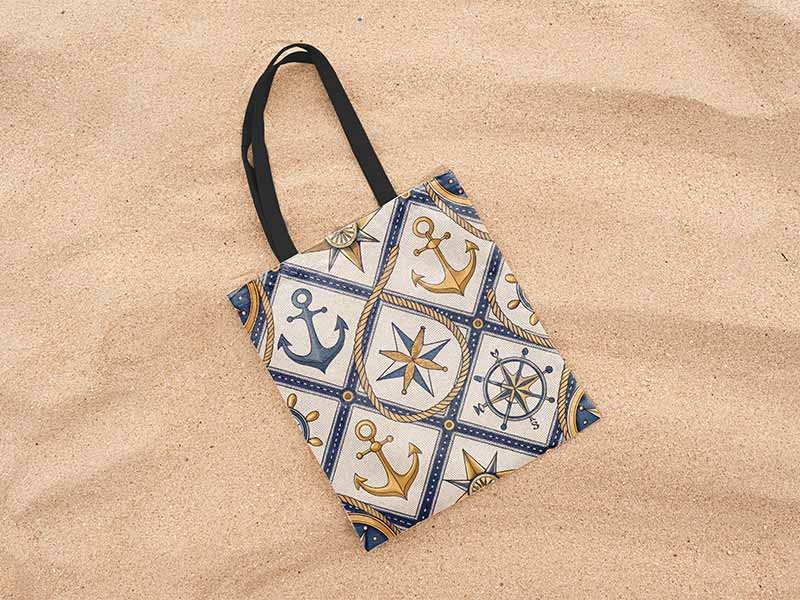 Motif marin