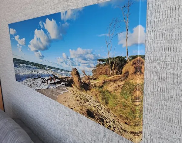 Tableau sur toile Tableau sur toile Journée d'automne orageuse sur la Baltique, Darß — inspiration de clients