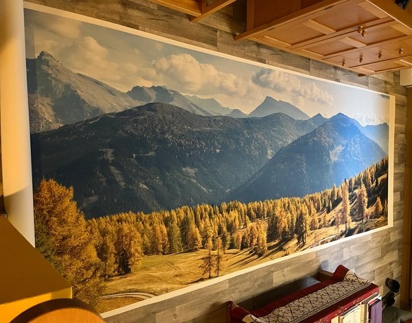 Tissu au mètre Tissu par mètre Panorama d’un paysage automnal au Tyrol — inspiration de clients